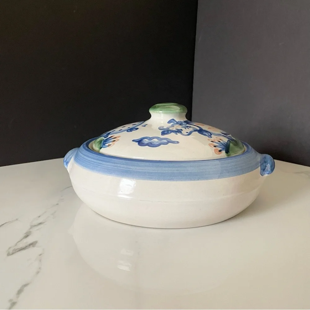 Casserole Server - Pig & Cow - by M.A. Hadley